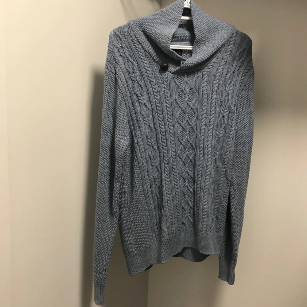 British Khaki Sweater Size M - Picture 4 of 5